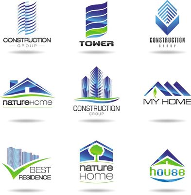 房地产矢量Logo与建筑图标设计的创意与应用